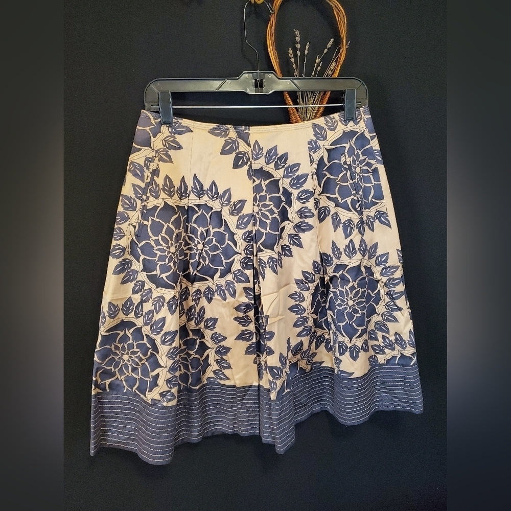 Silk Talbots A Line Mandala Skirt
